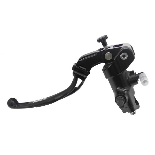 Accossato black radial clutch master cylinder 16x16 long black folding lever RST