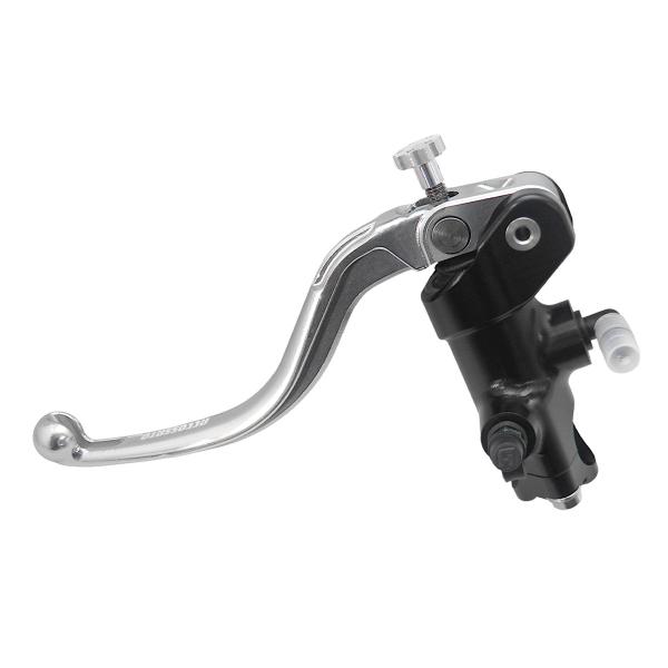 Accossato black radial clutch master cylinder 16x16 short silver fixed lever RST