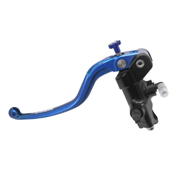 Accossato black radial clutch master cylinder 16x18 long blue fixed lever RST