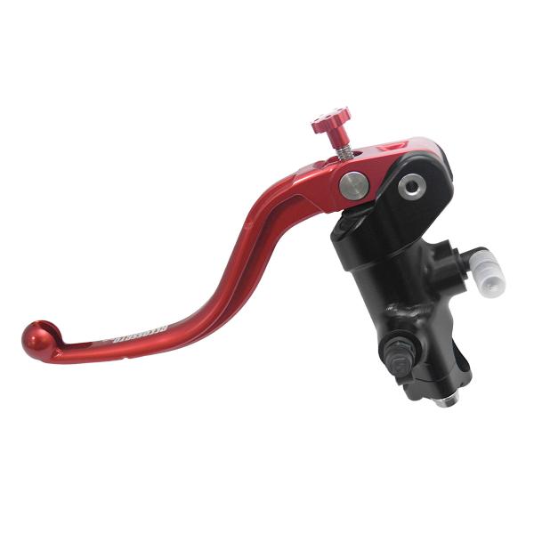 Accossato black radial clutch master cylinder 16x18 short red fixed lever RST
