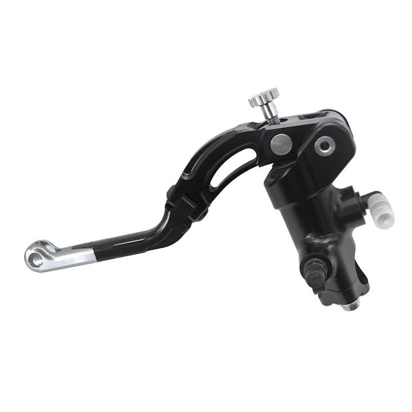 Accossato black radial clutch master cylinder 16x18 medium silver lever revolution