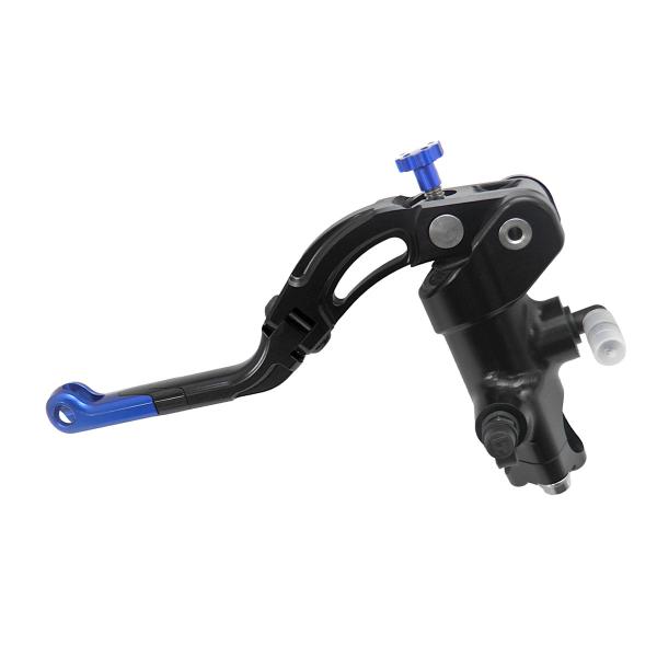 Accossato black radial clutch master cylinder 16x16 medium blue lever revolution