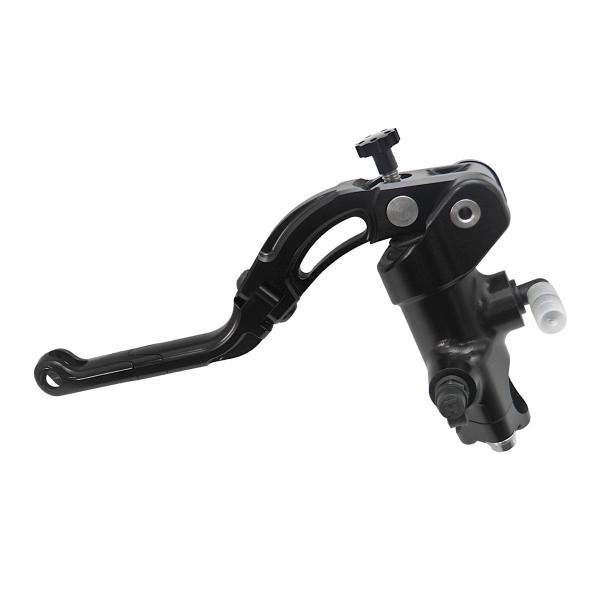 Accossato black radial clutch master cylinder 16x16 medium black lever revolution