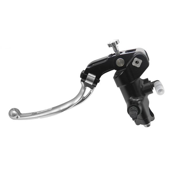 Accossato black radial clutch master cylinder PRS 14x15-16-17 long silver folding lever RST