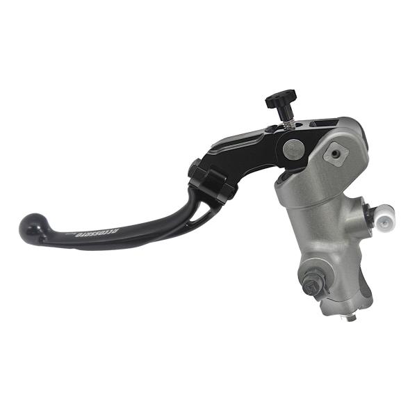 Accossato black radial clutch master cylinder PRS 15x15-16-17 short black folding lever