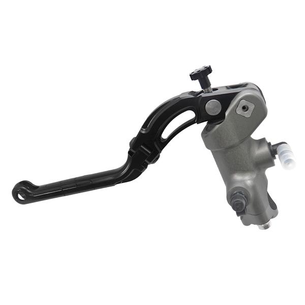 Pompa frizione radiale Accossato CNC PRS 16x15-16-17 leva lunga nera revolution