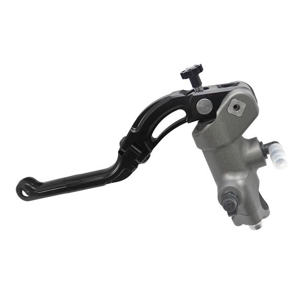 Pompa frizione radiale Accossato CNC PRS 16x15-16-17 leva media nero revolution