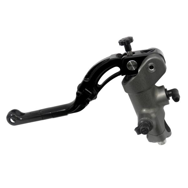 Pompa frizione radiale Accossato CNC 16x18 leva media nero revolution