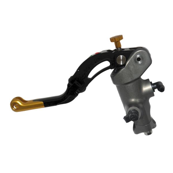 Pompa frizione radiale Accossato CNC 16x18 leva corta oro revolution