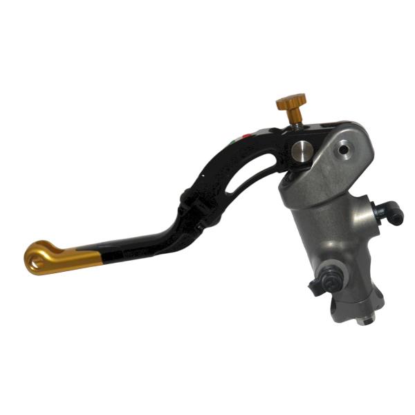 Pompa frizione radiale Accossato CNC 16x18 leva media oro revolution