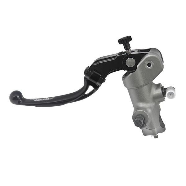 Pompa frizione radiale Accossato 16x18 leva corta nera snodata