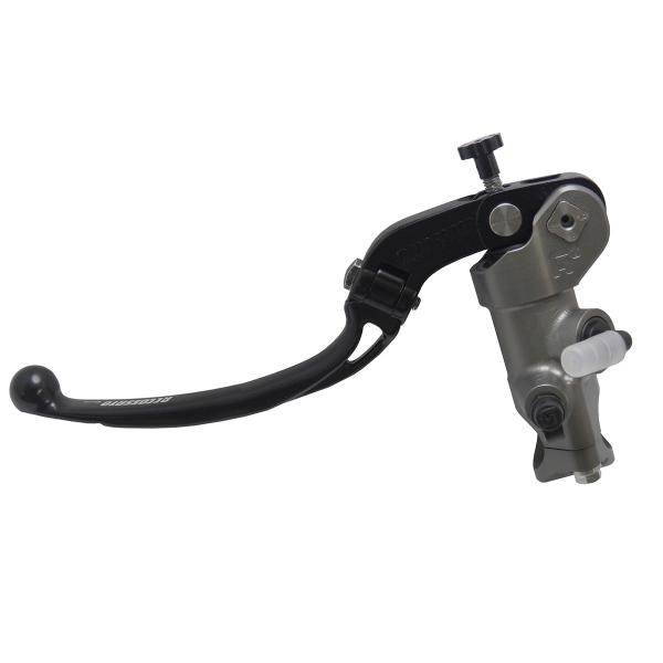 Pompa frizione radiale Accossato PRS 14x15-16-17 leva lunga nera snodata