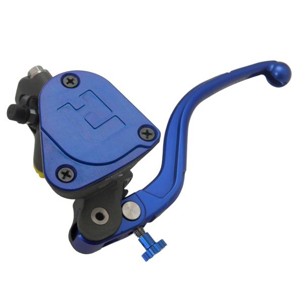 Pompa frizione radiale Accossato vaschetta integrata 16x16 leva corta blu fissa RST