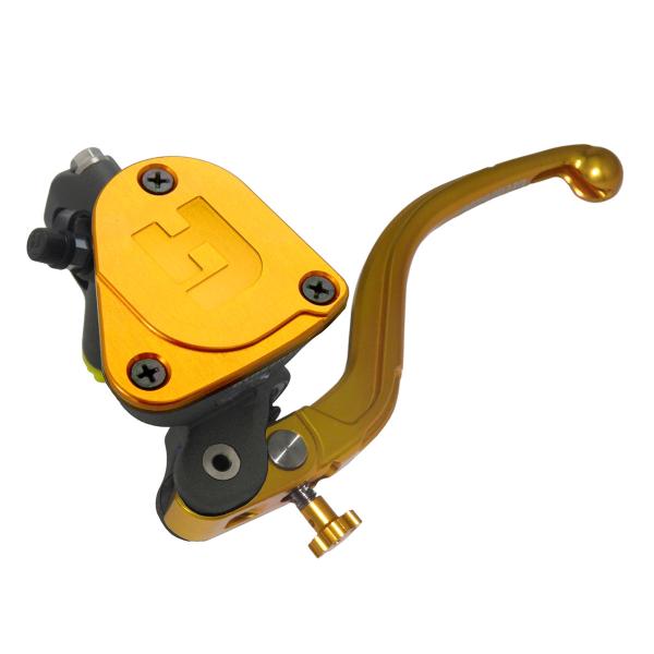 Pompa frizione radiale Accossato vaschetta integrata 16x16 leva corta oro fissa RST