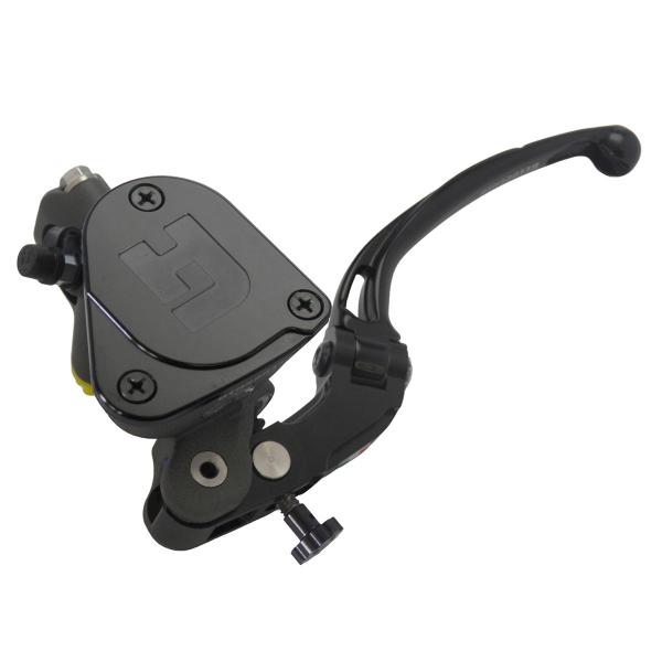 Pompa frizione radiale Accossato vaschetta integrata 16x18 leva lunga nera snodata RST