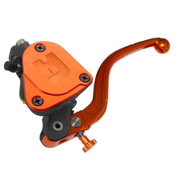 Pompa frizione radiale Accossato vaschetta integrata 16x18 leva corta arancione fissa RST