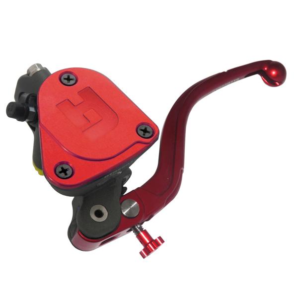 Pompa frizione radiale Accossato vaschetta integrata 16x18 leva corta rossa fissa RST