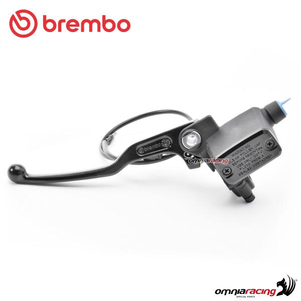 Brembo PS13 Black Axial Clutch Master Cylinder black lever with switch