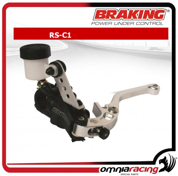 Braking Racing pompa frizione radiale 13mm RS-C1 forgiata con leva argento
