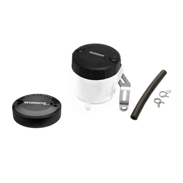Accossato Kit di Montaggio Vaschetta olio Freno 30ml e tappo alluminio nero
