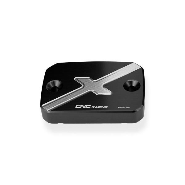 CNC Racing front brake black fluid reservoir cap Ducati DesertX 937 2022-2023