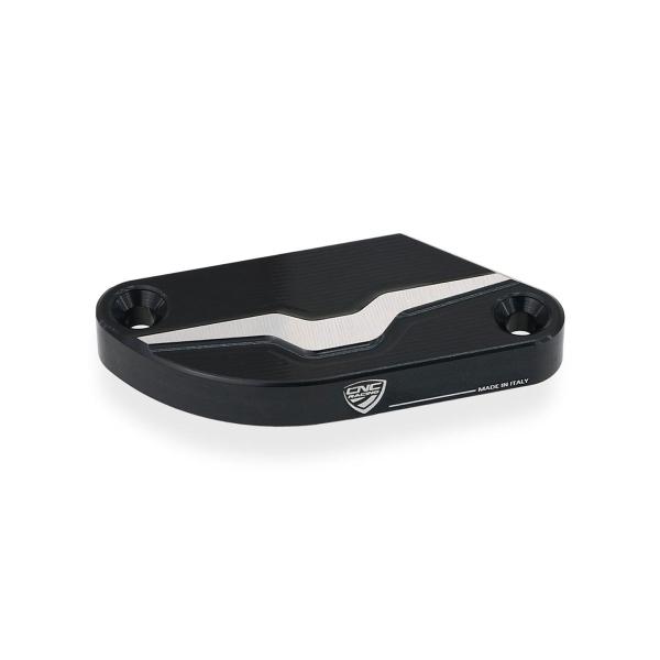 CNC Racing rear brake black fluid reservoir cap Moto Guzzi V7 Stone 2019-2023