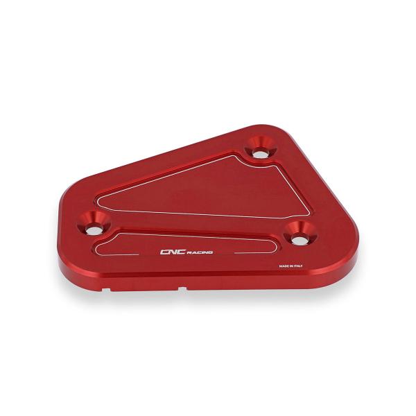 CNC Racing front brake red fluid reservoir cap Ducati Sport Touring ST3 2003-2007