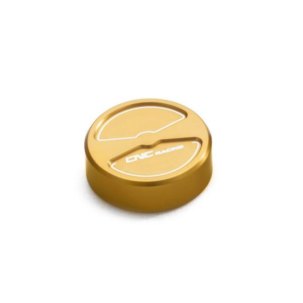 CNC Racing clutch gold fluid reservoir cap Ducati 1098S 2007-2008