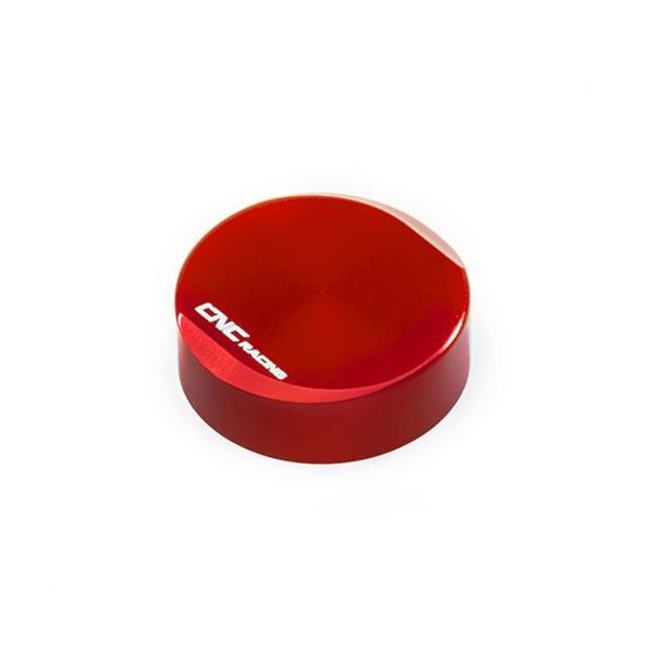 CNC Racing clutch red fluid reservoir cap TOUCH Ducati Multistrada V4S 2021-2023