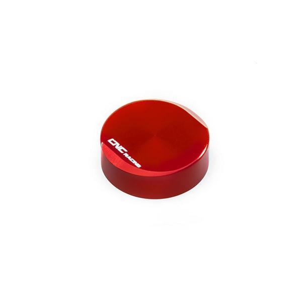 CNC Racing brake clutch red fluid reservoir cap TOUCH Kawasaki ER6N 2005-2008