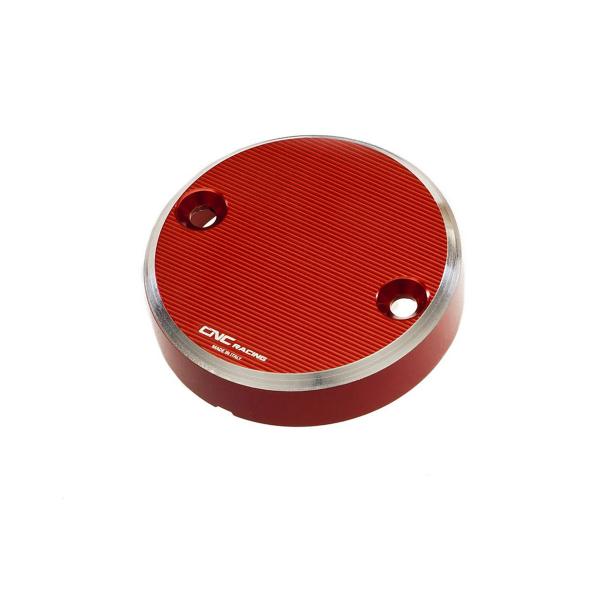 CNC Racing front brake red/silver fluid reservoir cap Ducati 996 1998-2001