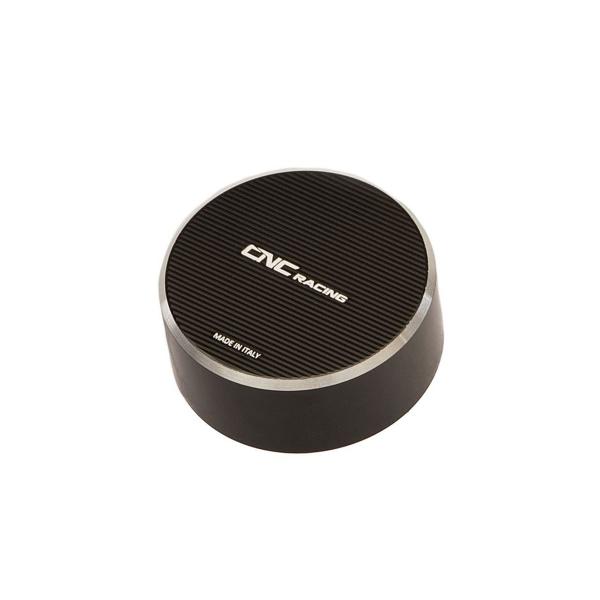 CNC Racing clutch black/silver fluid reservoir cap Ducati 848 EVO Corse 2012-2013
