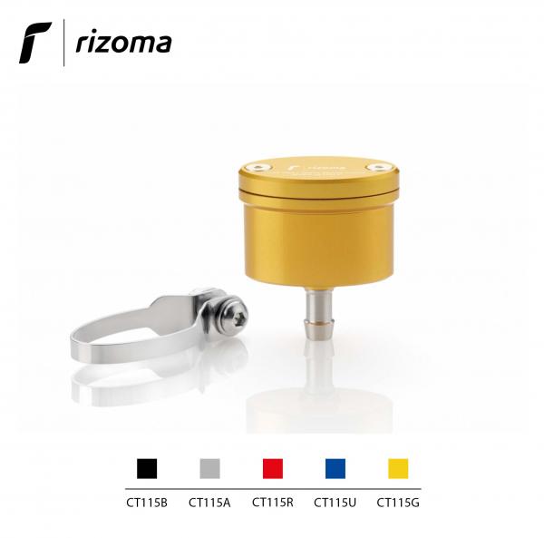 Serbatoio fluido olio Rizoma per pompa freno posteriore colore oro
