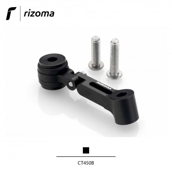 Rizoma mounting kit for oil reserfvoir black color