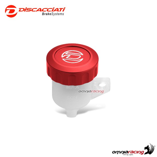 Serbatoio fluido freno Discacciati mini colore rosso