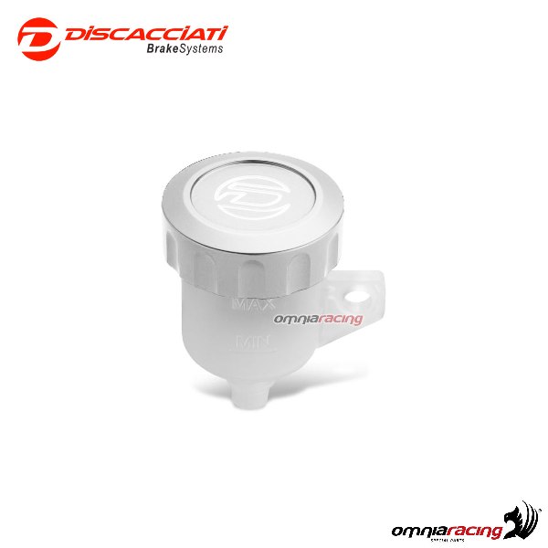 Discacciati brake fluid tank standard silver color