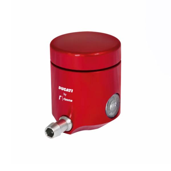 Rizoma Ducati performance red clutch fluid reservoir