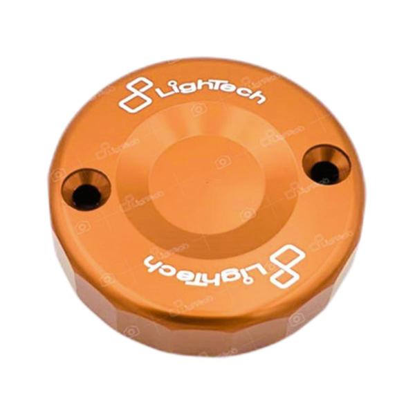 Coperchio pompa freno anteriore lightech arancione KTM SuperDuke 1290R 2020-2023