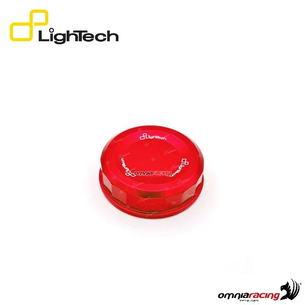Coperchio pompa freno anteriore lightech rosso Yamaha MT09 2021-2024