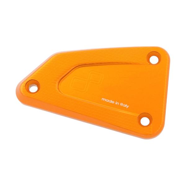 Coperchio pompa freno anteriore lightech arancione KTM Duke 890R 2020-2023