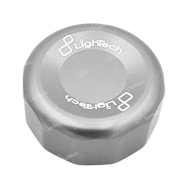 Coperchio pompa freno posteriore lightech silver Aprilia Dorsoduro 750 2009-2016