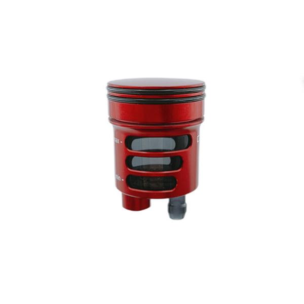 Lightech 16c rear brake / clutch fluid reservoir tank red aluminum