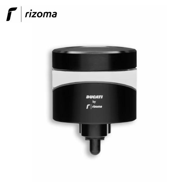 Serbatoio fluido olio nero Rizoma Ducati performance per pompa freno Streetfighter V4 2018-2023