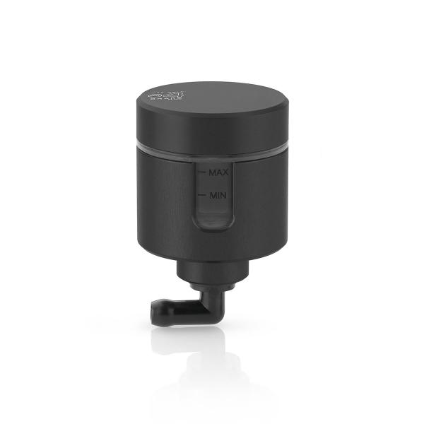 Serbatoio fluido olio Rizoma Notch per pompa frizione con indicatore di livello colore nero lucido