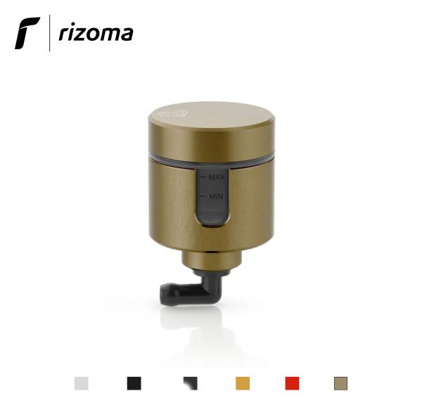 Serbatoio fluido olio Rizoma Notch frizione con indicatore di livello colore anodizzato sandstone