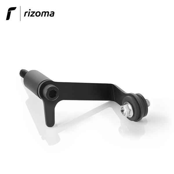 Kit di montaggio Rizoma per serbatoio fluido olio freno posteriore colore nero