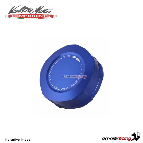 Front brake tank reservoir cap Valtermoto blue color for BMW F800R 2009>2014