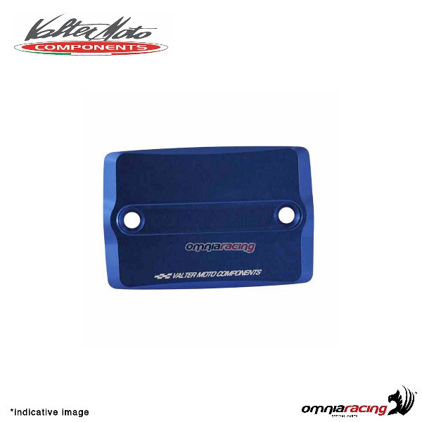 Front brake tank reservoir cap Valtermoto blue color for Yamaha xjs 2008>2015