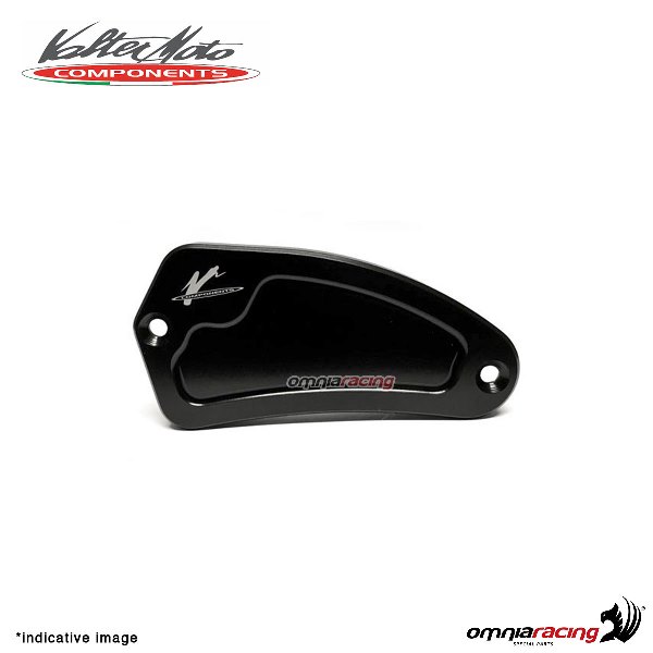 Front brake tank reservoir cap Valtermoto black color for MV Agusta Brutale 800 E4 2016>