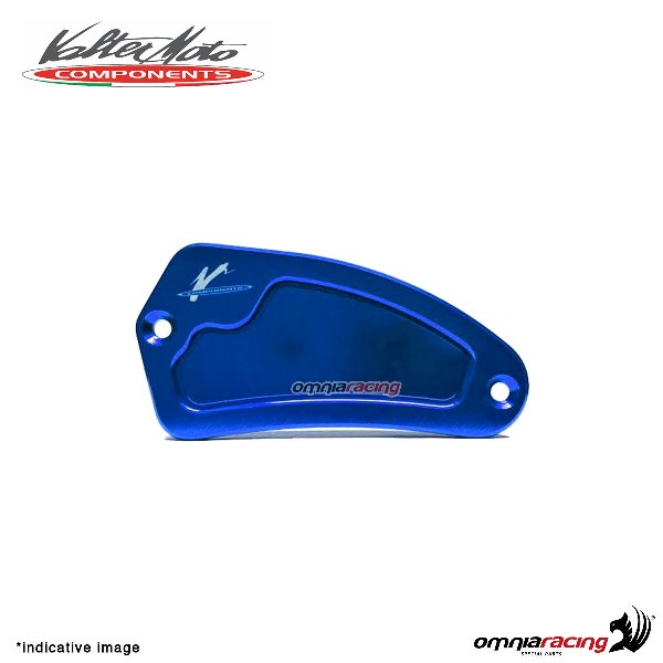 Front brake tank reservoir cap Valtermoto blue color for MV Agusta Brutale 800 E4 2016>
